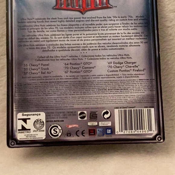 Hot Wheels '67 Chevy Camaro ~ Ultra Hots ~ Chevrolet ~ 1:64 - Picture 8 of 9